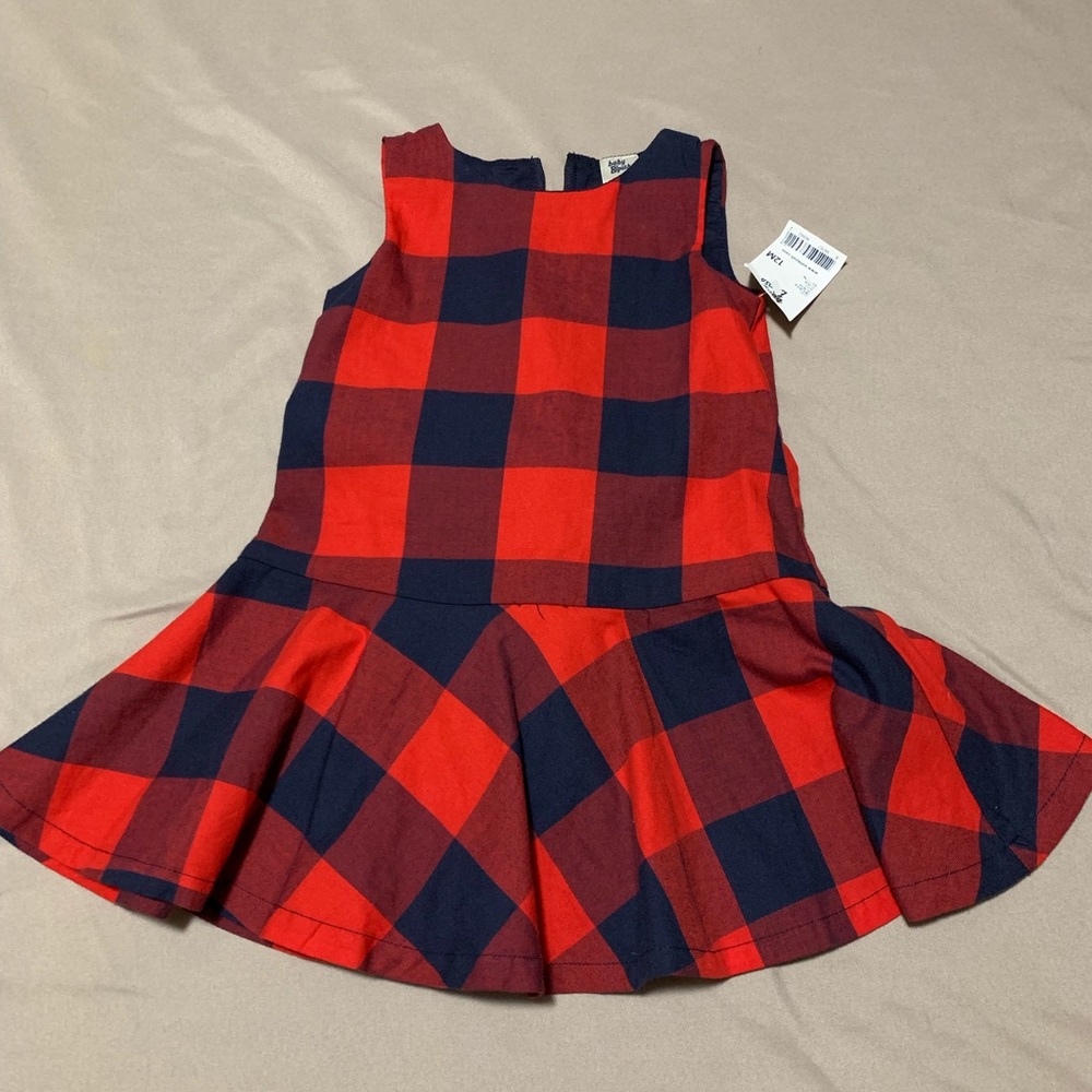 Baby girl plaid dress